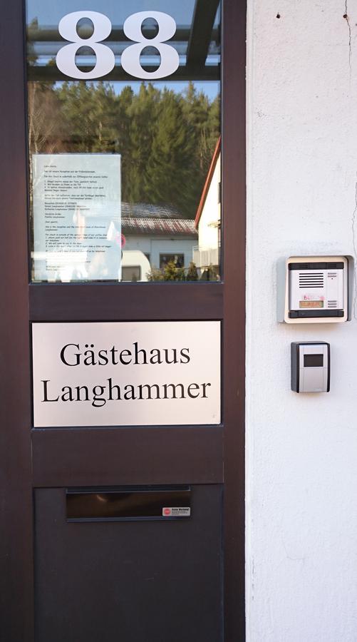 Gaestehaus Langhammer Bubenreuth Экстерьер фото